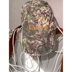 Nice unisex Cabela’s "I hunt for hugs" Baseball Cap Camo Camouflage